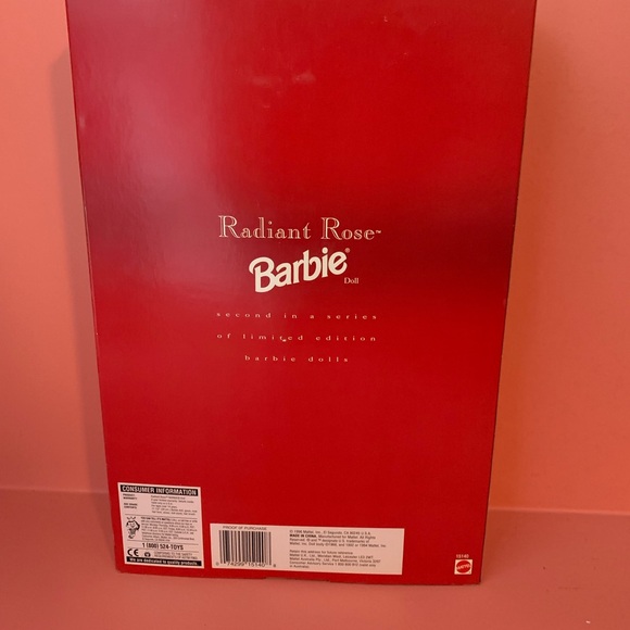 Barbie Doll Radiant Rose Society Style Collection Limited Vintage 1996 Mattel - Picture 2 of 3